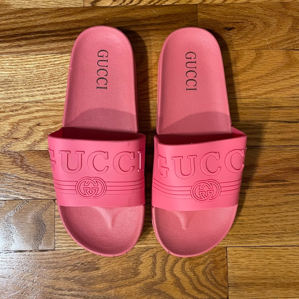 GUCCI NA SLIDE SANDALS